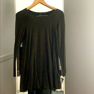 Olive green T-shirt dress